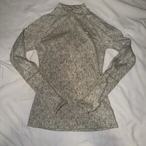 Gymshark Beige Women's Quarter Zip Top